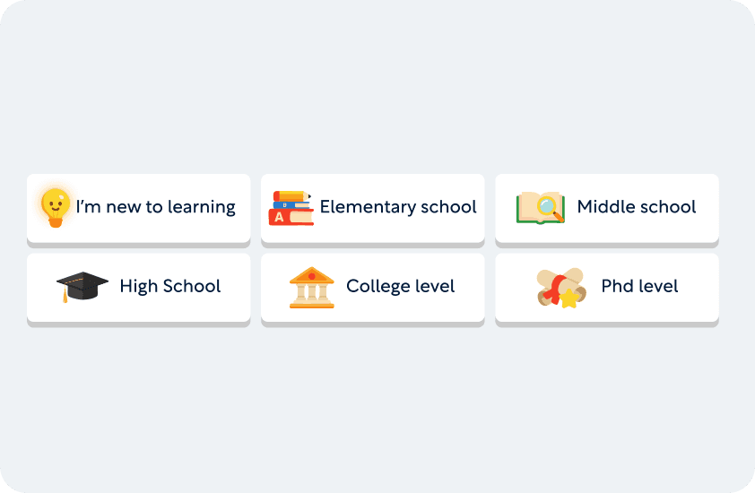 Set custom difficulty levels